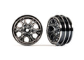 Traxxas 9770-BLKCR — Traxxas 9770-BLKCR 1.0" Black Chrome Wheels (2)