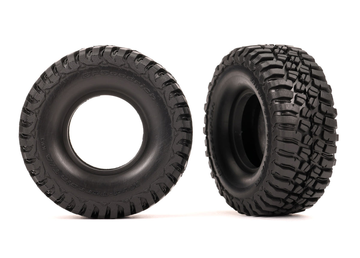 Traxxas 9771 — Traxxas 9771 1.0" x 2.2" BFGoodrich Mud-Terrain T/A KM3 Tires (2)