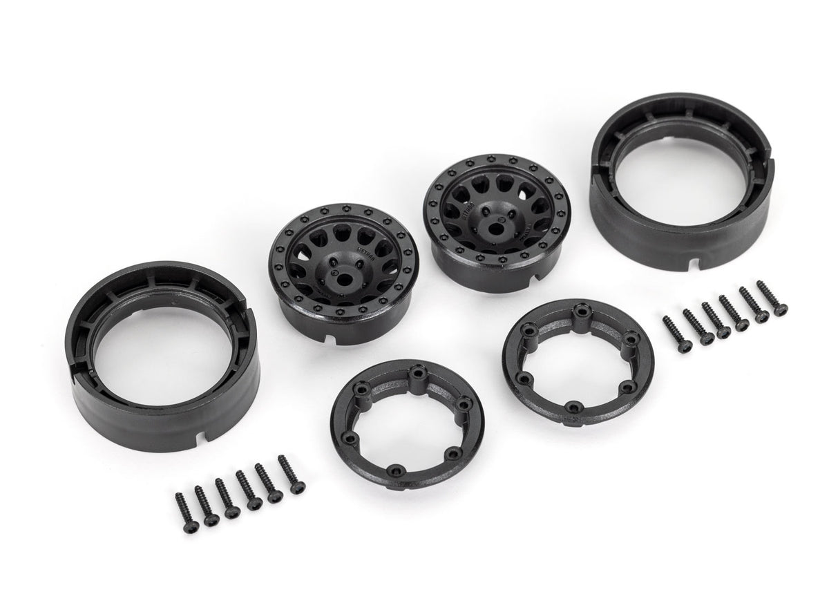 Traxxas 9781 — Traxxas 9781 Black 1.0" Method Race Wheels (2)