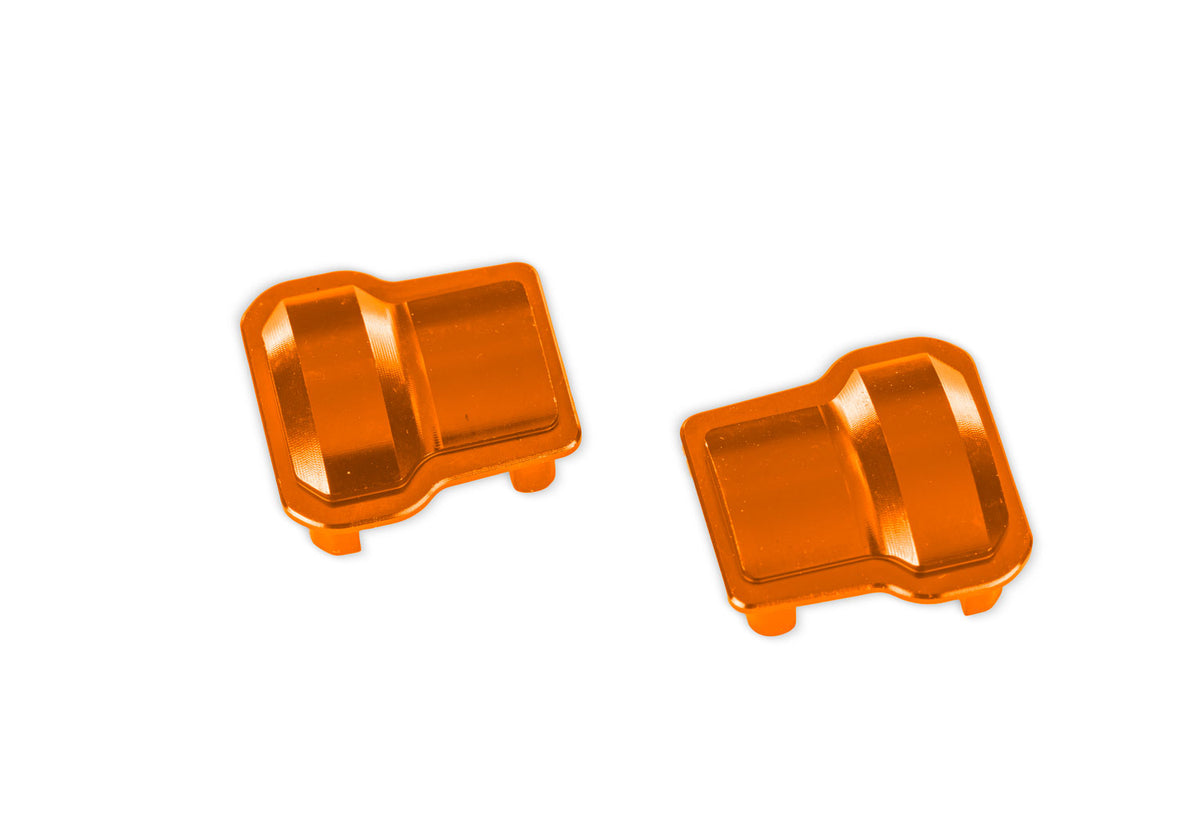 Traxxas 9787-ORNG — Traxxas 9787-ORNG Orange Aluminum Axle Covers (2)