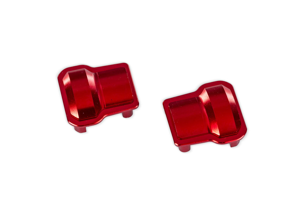 Traxxas 9787-RED — Traxxas 9787-RED Red Aluminum Axle Covers (2)