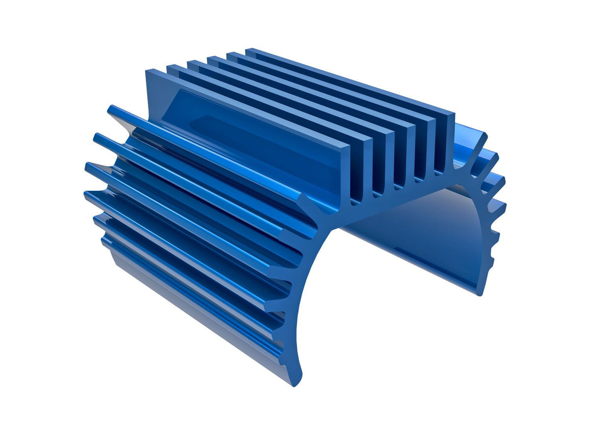 Traxxas 9793-BLUE — Traxxas 9793-BLUE Titan 180 Blue Aluminum Heat Sink