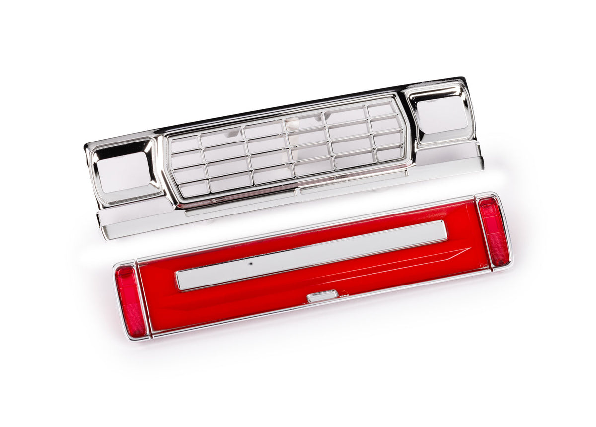 Traxxas 9819-RED — Traxxas 9819-RED TRX-4M Ford F-150 Grille & Red Tailgate Panel
