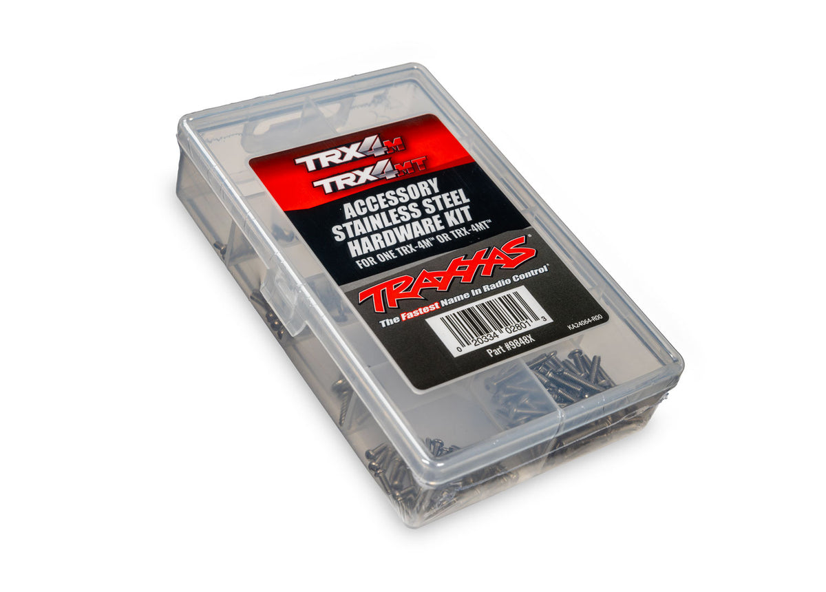 Traxxas 9848X — Traxxas 9848X TRX-4M Stainless Steel Hardware Kit