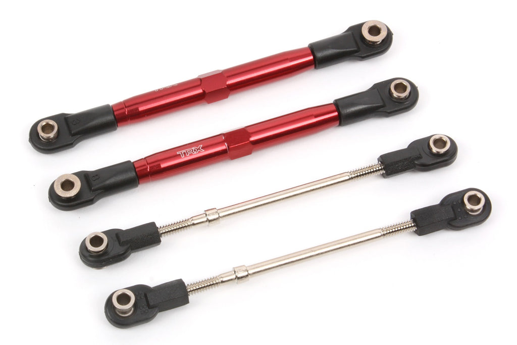 Traxxas 6742X — Traxxas 6742X TUBES 87 mm Blue Aluminum Toe Links (2)