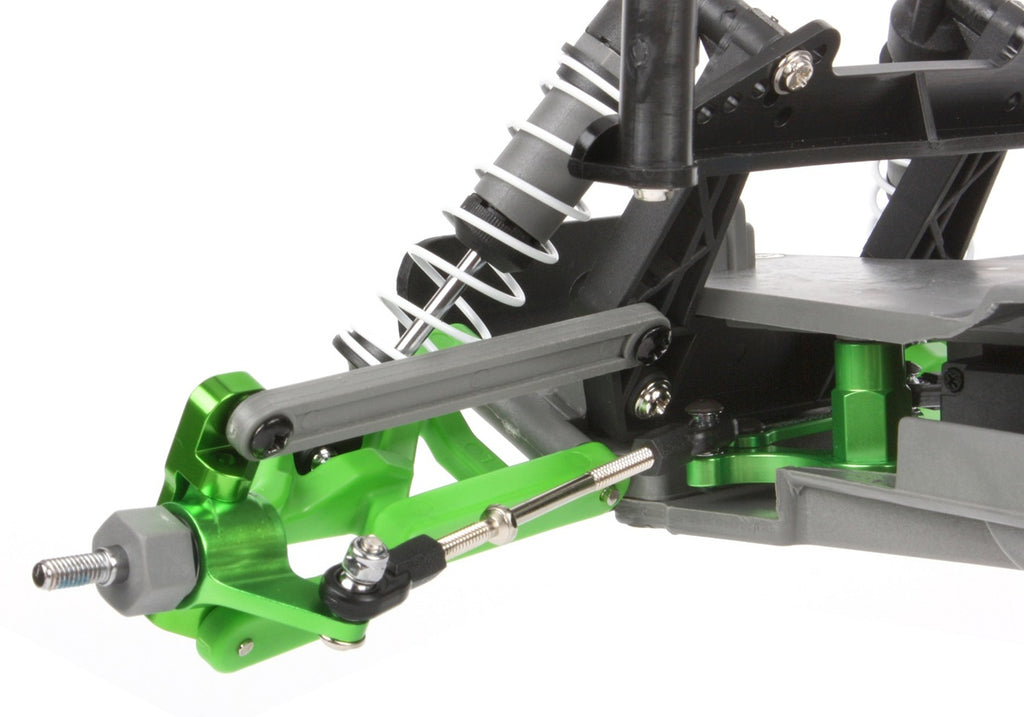 Traxxas 3636G — Traxxas 3636G Green Aluminum Steering Blocks (L&R)