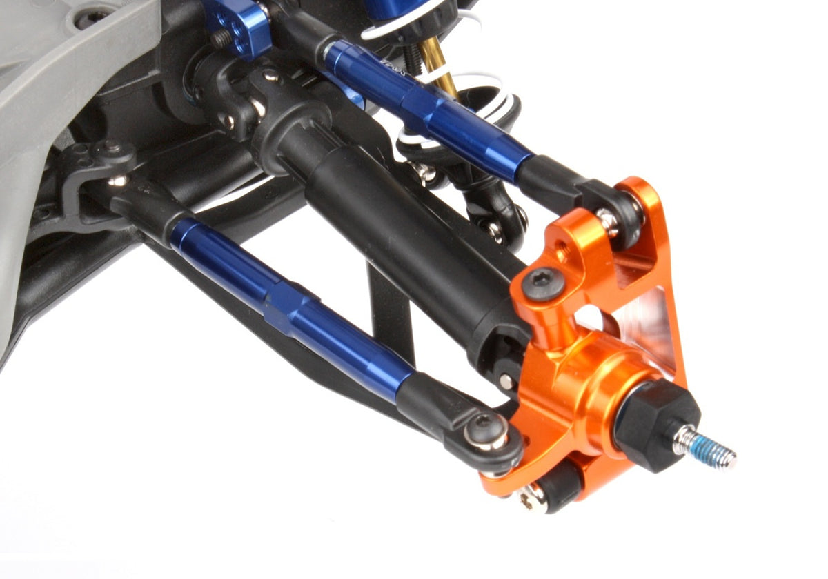 Traxxas 6837A — Traxxas 6837A Orange Aluminum Steering Blocks (L&R)