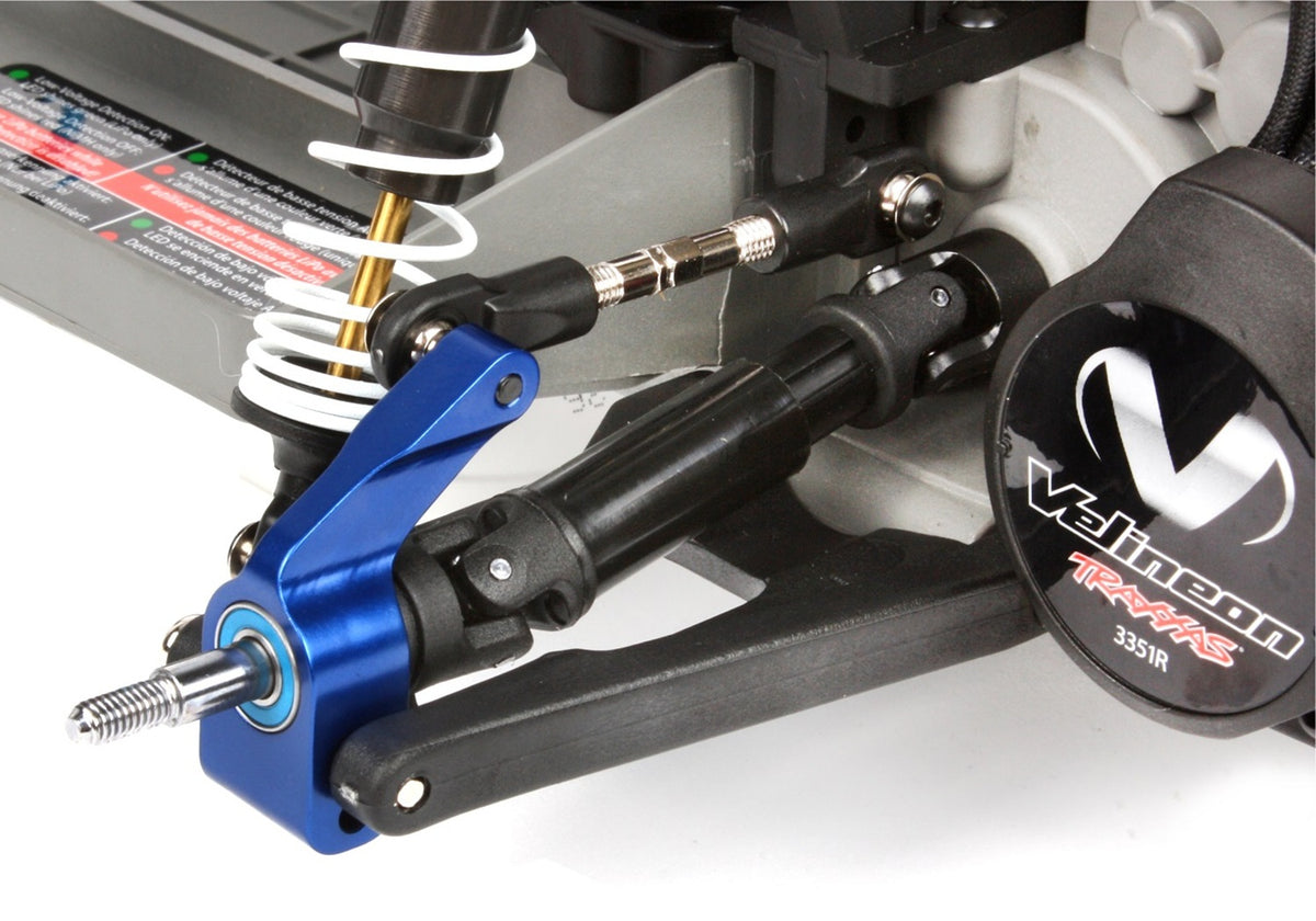 Traxxas 3652G — Traxxas 3652G Green Aluminum Axle Carriers (L&R)