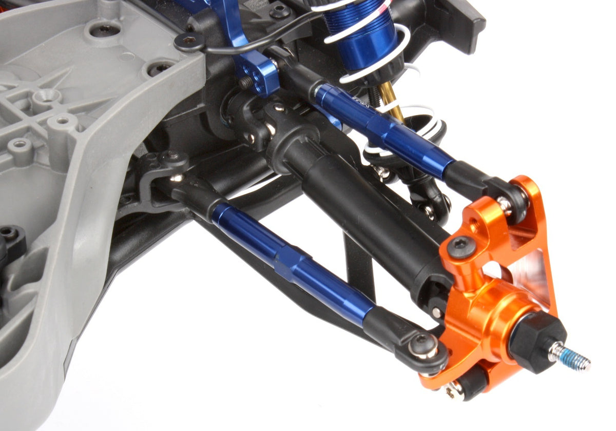 Traxxas 3643R — Traxxas 3643R TUBES Red Aluminum 83 mm Front Camber Links (2)