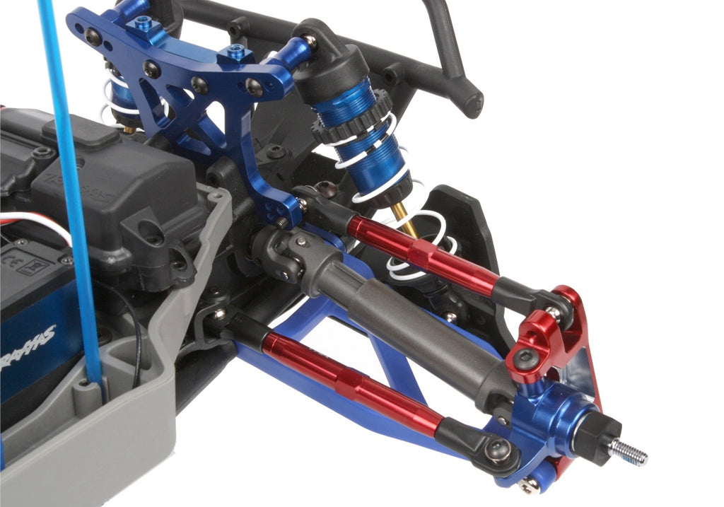 Traxxas 3643R — Traxxas 3643R TUBES Red Aluminum 83 mm Front Camber Links (2)