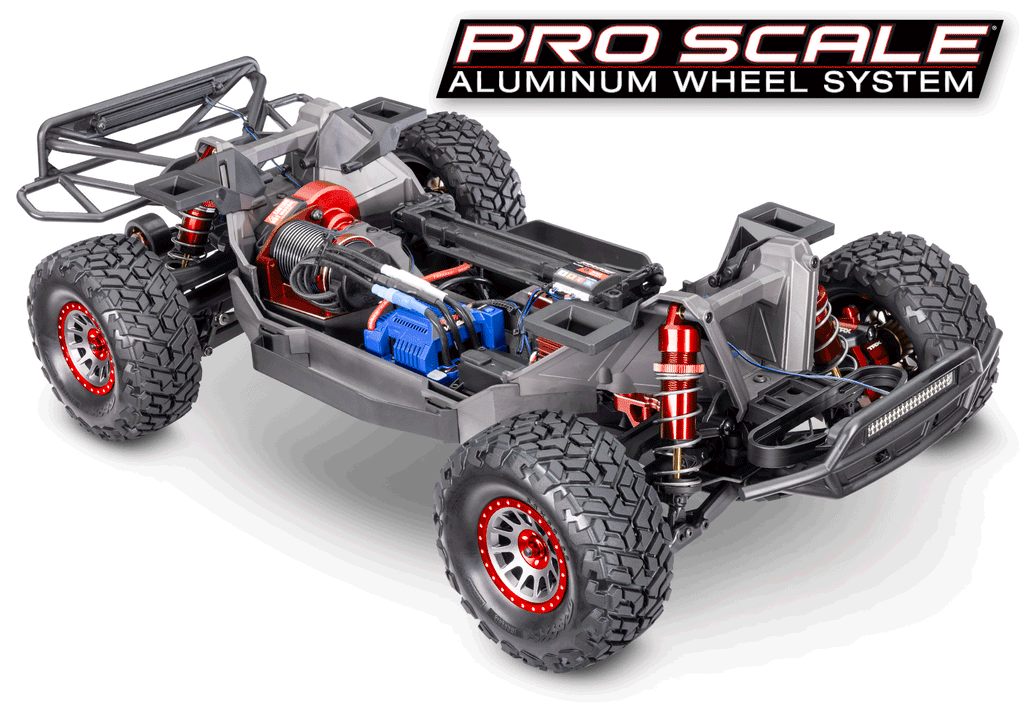 Traxxas 10276-BLK — Traxxas 10276-BLK Pro Scale Black Aluminum Beadlock Rings (4)