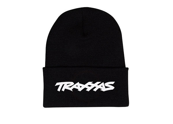 Traxxas 1189-BLK-AD — Traxxas 1189-BLK-AD Adult Black Folded Beanie w/ White Logo