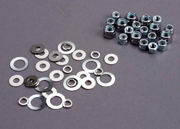 Traxxas 1252 — Traxxas 1252 Nut and Washer Set