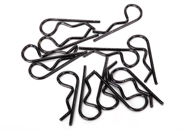 Traxxas 1834A — Traxxas 1834A Black Standard-Duty Body Clips (12)