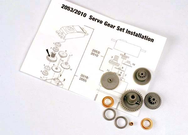 Traxxas 2053 — Traxxas 2053 Gear Set for 2055, 2056 Servos
