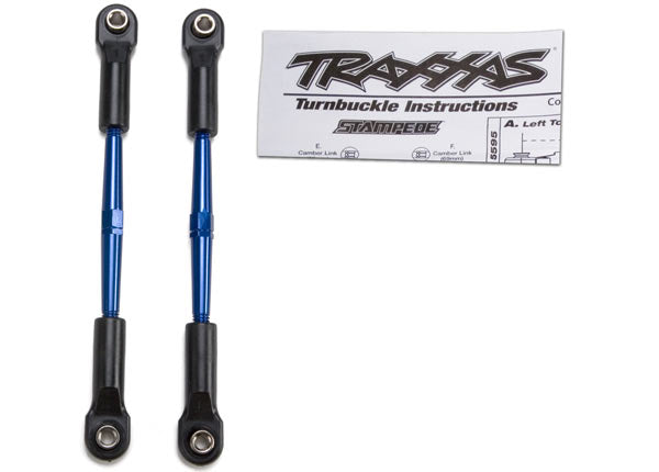 Traxxas 2336A — Traxxas 2336A 61 mm Blue Aluminum Toe Links (2)