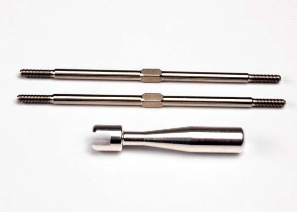 Traxxas 2338X — Traxxas 2338X 94 mm Titanium Tie Rods (2)