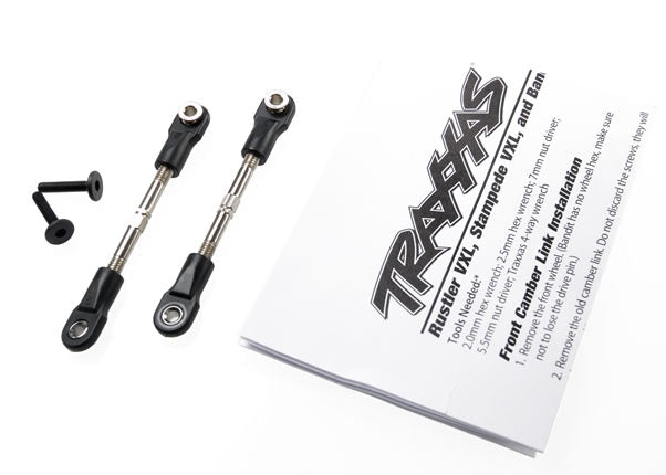Traxxas 2444 — Traxxas 2444 67 mm Front Adjustable Steel Camber Links (2)