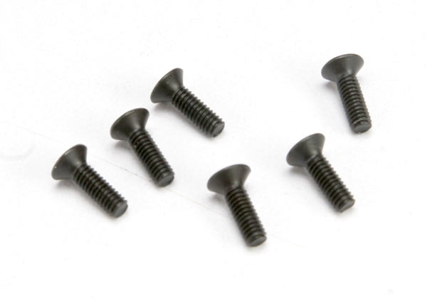 Traxxas 2524 — Traxxas 2524 Countersunk Machine Screws 2.5x8 mm (6)