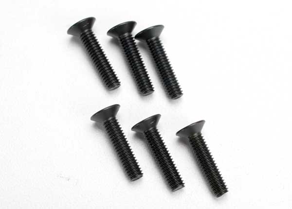 Traxxas 2547 — Traxxas 2547 Countersunk Machine Screws 4x18 mm (6)