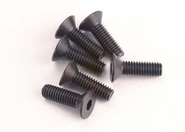 Traxxas 2551 — Traxxas 2551 Countersunk Machine Screws 3x10 mm (6)