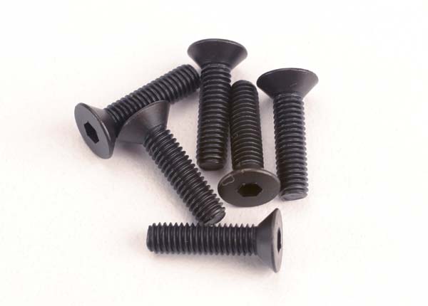 Traxxas 2552 — Traxxas 2552 Countersunk Machine Screws 3x12 mm (6)