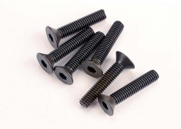 Traxxas 2553 — Traxxas 2553 Countersunk Machine Screws 3x15 mm (6)