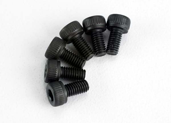 Traxxas 2554 — Traxxas 2554 Cap-Head Machine Screws 3x6 mm (6)