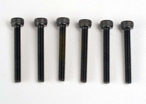 Traxxas 2556 — Traxxas 2556 Cap-Head Machine Screws 3x23 mm (6)