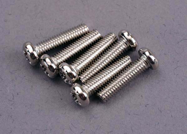 Traxxas 2561 — Traxxas 2561 Round-Head Machine Screws 3x12 mm (6)