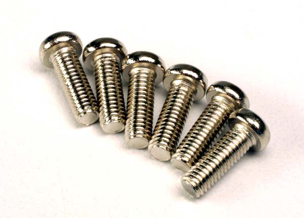 Traxxas 2562 — Traxxas 2562 Round-Head Machine Screws 2.6x8 mm (6)