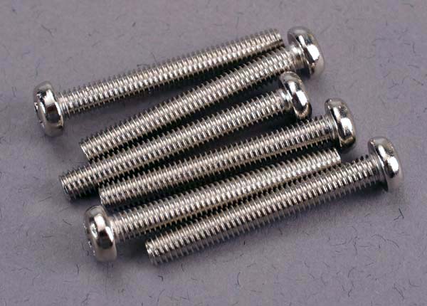 Traxxas 2567 — Traxxas 2567 Round-Head Machine Screws 3x23 mm (6)