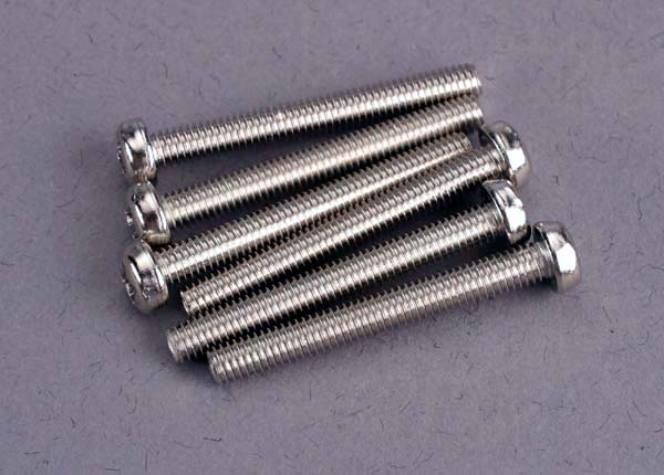 Traxxas 2569 — Traxxas 2569 Round-Head Machine Screws 3x25 mm (6)