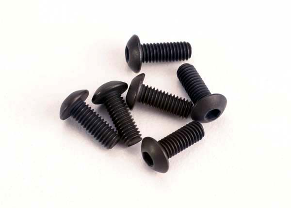 Traxxas 2576 — Traxxas 2576 Button-Head Machine Screws 3x8 mm (6)