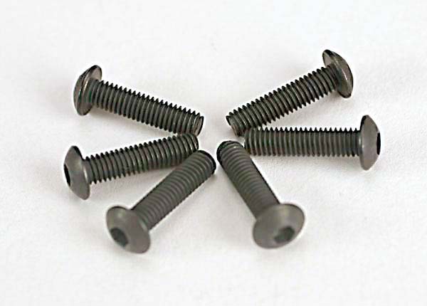 Traxxas 2578 — Traxxas 2578 Button-Head Machine Screws 3x12 mm (6)
