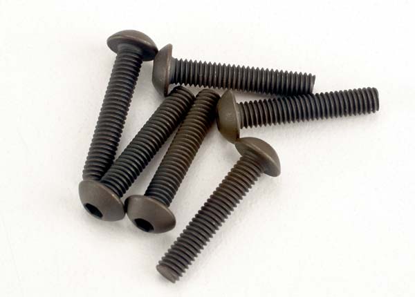 Traxxas 2579 — Traxxas 2579 Button-Head Machine Screws 3x15 mm (6)