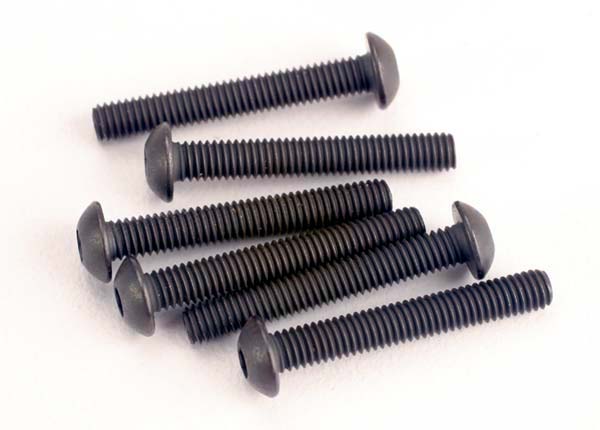 Traxxas 2580 — Traxxas 2580 Button-Head Machine Screws 3x20 mm (6)