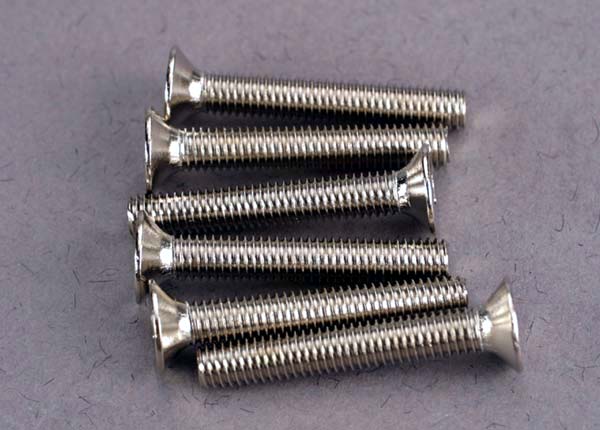 Traxxas 2590 — Traxxas 2590 Countersunk Machine Screws 3x20 mm (6)