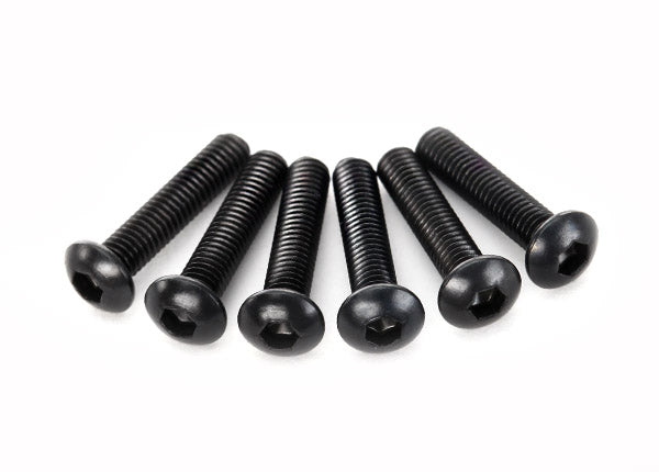 Traxxas 2593 — Traxxas 2593 Button-Head Machine Screws 3x14 mm (6)