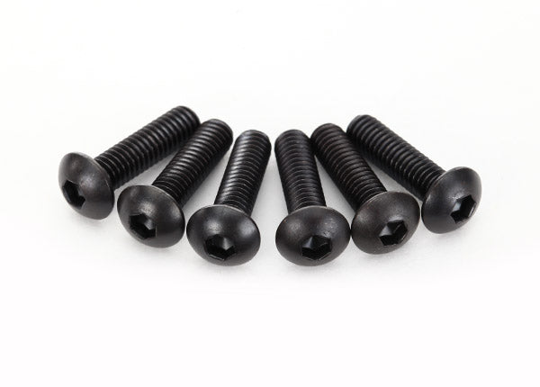 Traxxas 2594 — Traxxas 2594 Button-Head Machine Screws 4x15 mm (6)
