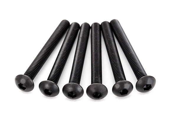Traxxas 2598X — Traxxas 2598X Button-Head Machine Screws 4x30 mm (6)