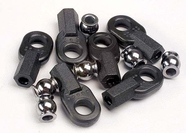 Traxxas 2742 — Traxxas 2742 Long Rod Ends with Hollow+A462 Balls (6)