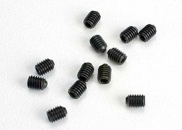 Traxxas 2743 — Traxxas 2743 3 mm Hardened-Steel Grub Screws (12)