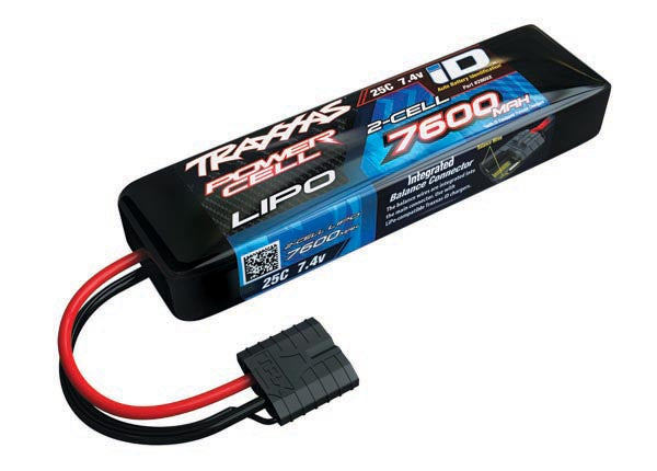 Traxxas 2869X — Traxxas 2869X 7600 mAh 7.4 Volt 2-Cell LiPo Battery