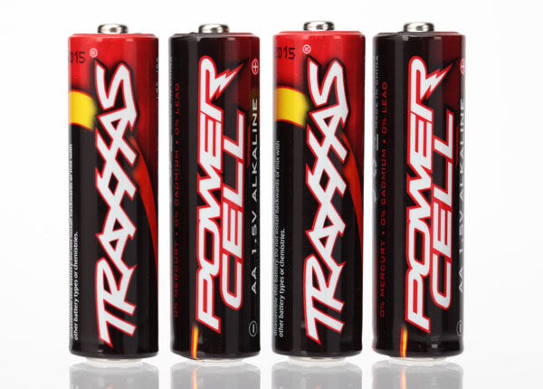 Traxxas 2914 — Traxxas 2914 AA Power Cell Alkaline Batteries (4)