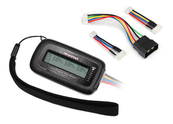 Traxxas 2968X — Traxxas 2968X LiPo Cell Checker/Balancer with Adapters