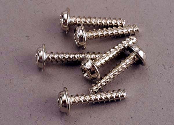 Traxxas 3288 — Traxxas 3288 Washer-Head Self-Tapping Screws 3x15 mm (6)