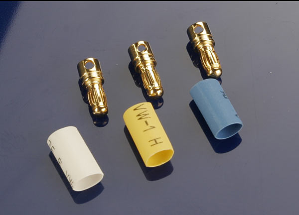 Traxxas 3342 — Traxxas 3342 Male 3.5 mm Bullet Connectors (3)