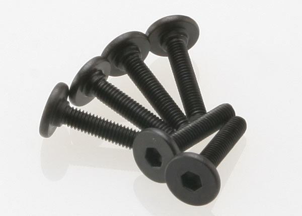 Traxxas 3646 — Traxxas 3646 Flat-Head Machine Screws 3x15 mm (6)