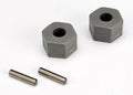 Traxxas 3654 — Traxxas 3654 12 mm Tall-Offset Wheel Hubs with Pins (2)